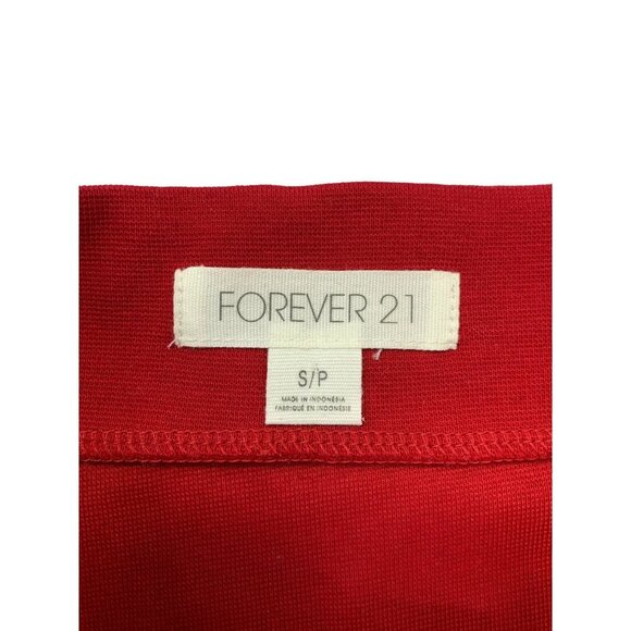 Forever 21 Women's Cherry Red Skirt - Picture 3 of 6